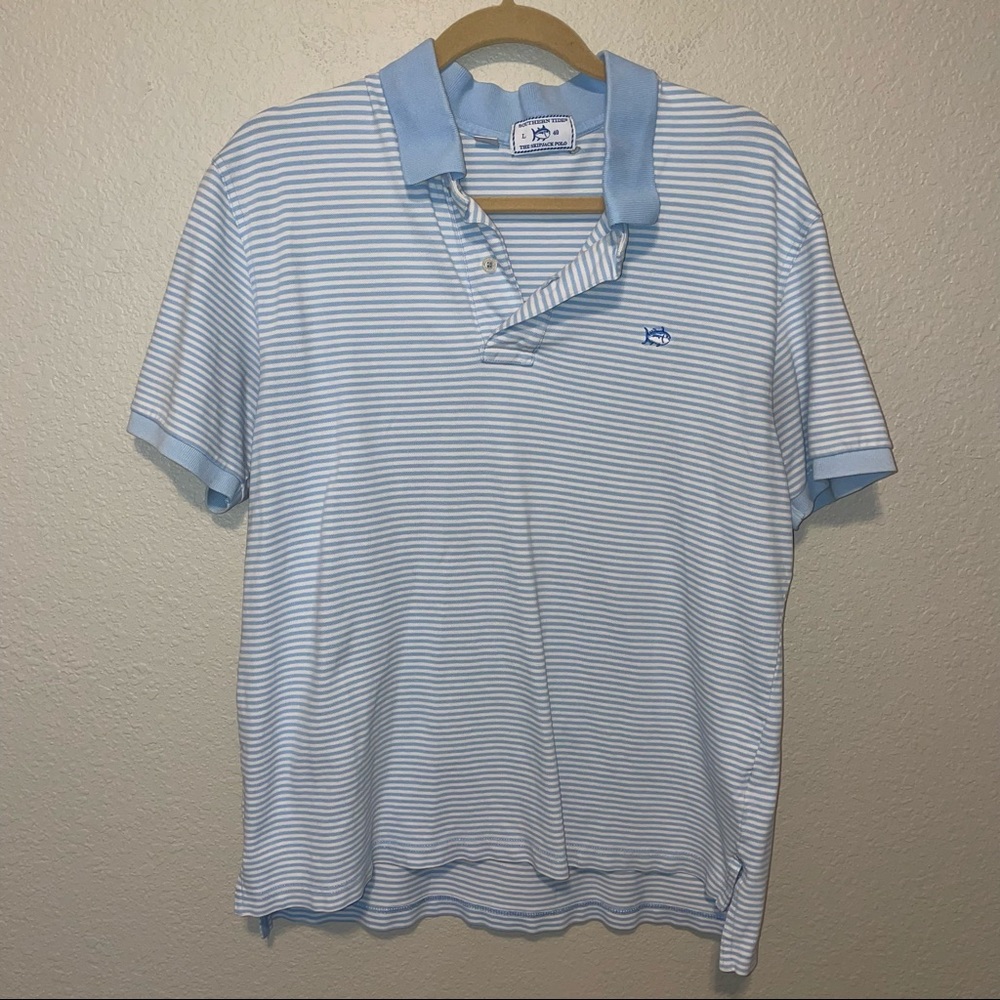 Southern Tide Striped Skipjack Polo